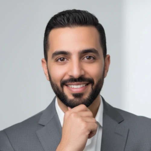 Headshot of Khalid Ahmed.