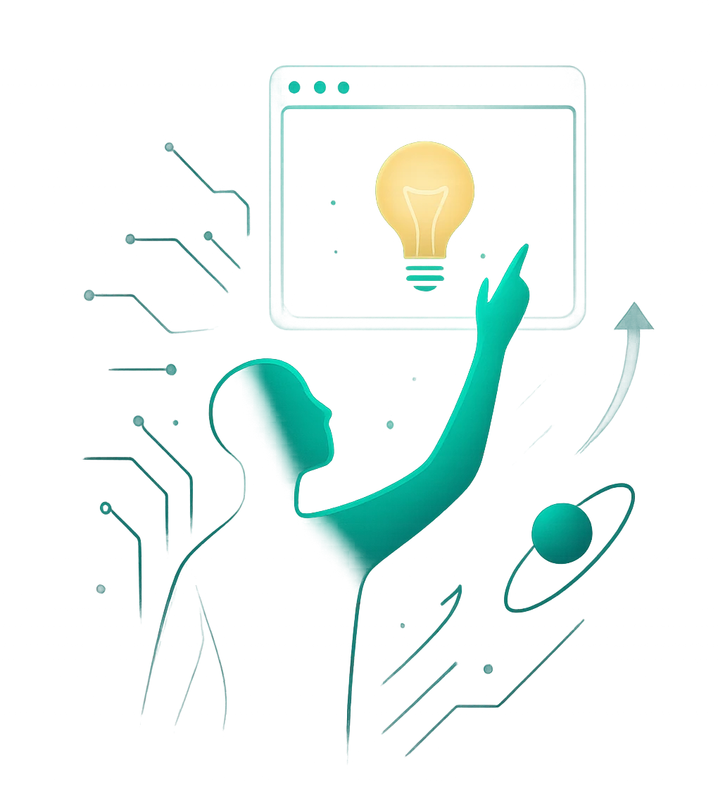 An illustration of wemakeitlive.com banner concept