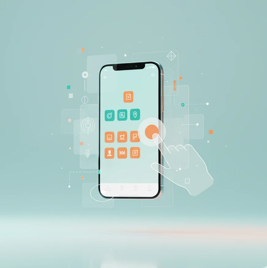 Illustration for Mobile App Development